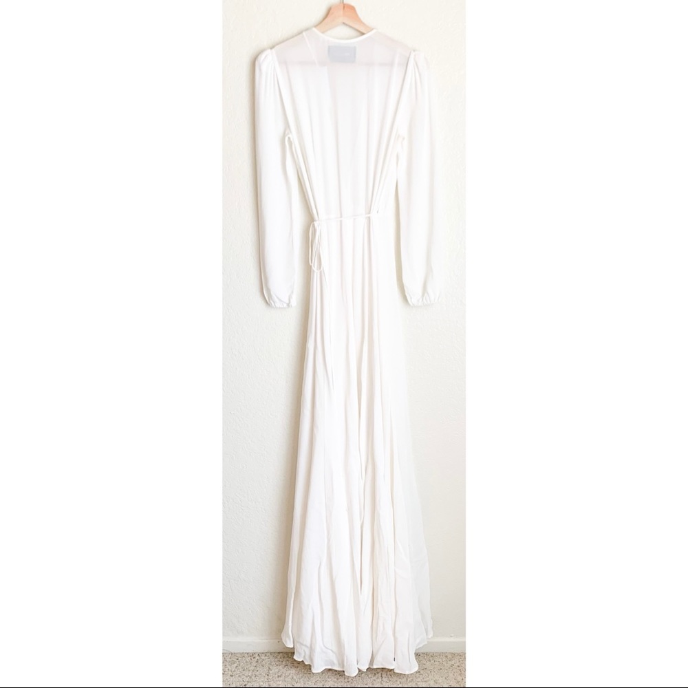 NWT Reformation Milan Wedding Dress Ivory Small - Picture 8 of 12